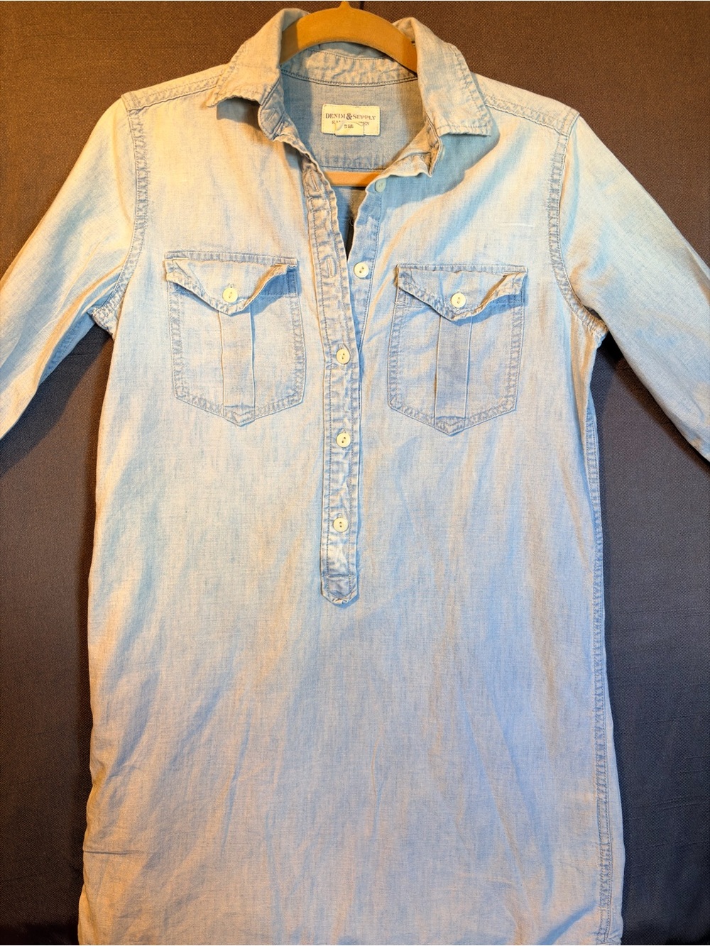 Ralph Lauren Light Blue Chambray Kids Button-Down Shirt